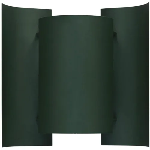 Flutter Wall Lamp, Dark Green