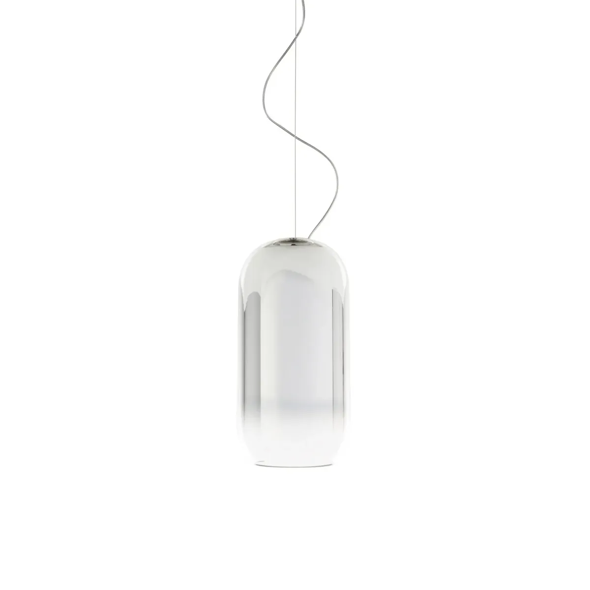 Gilia Ceiling Lamp, Metallic Silver - Image 2