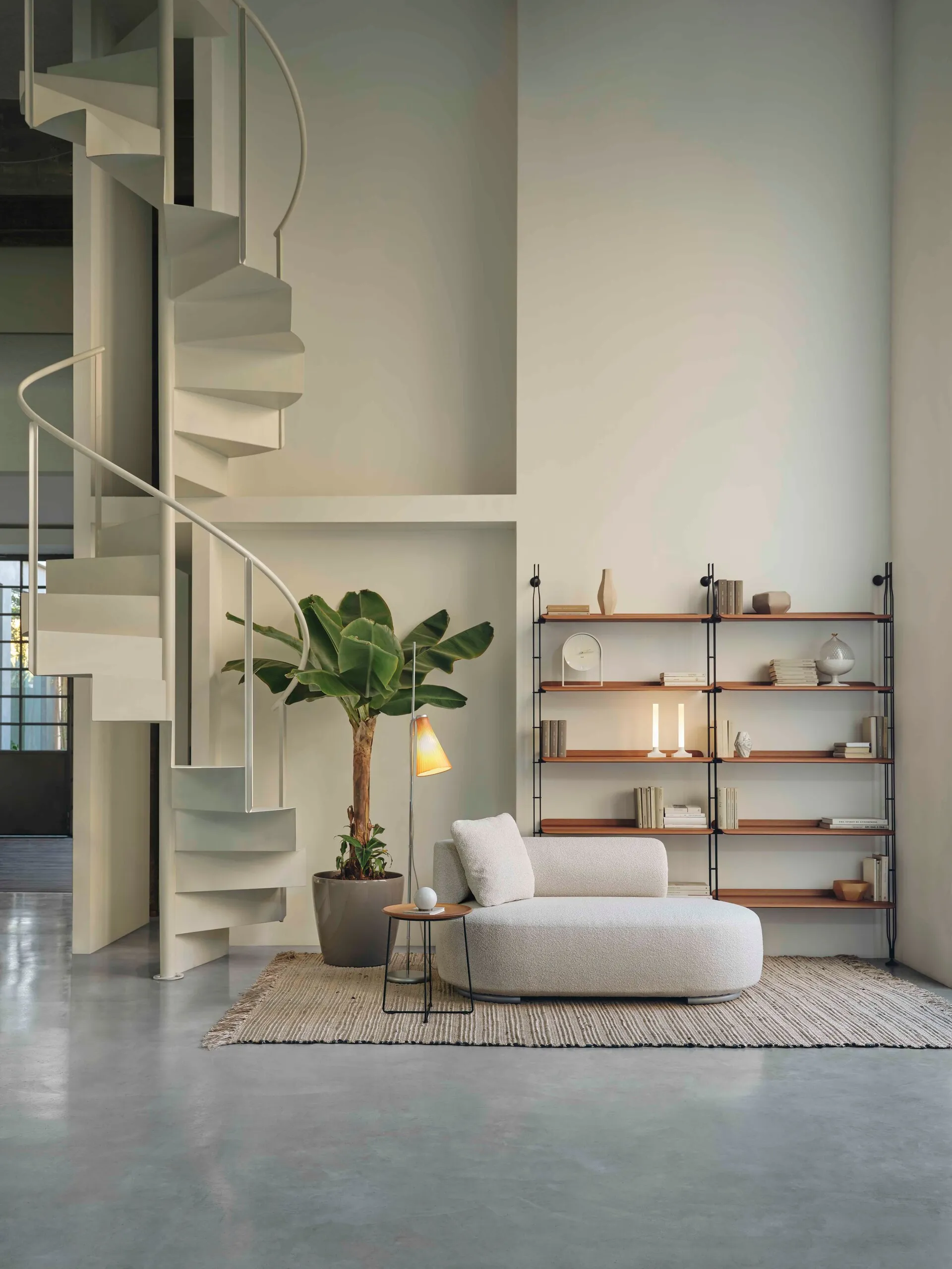 Luxoria Floor Lamp, Grey / Straw Yellow | Lights & Lamps Luxoria Floor Lamp, Grey / Straw Yellow - Image 3