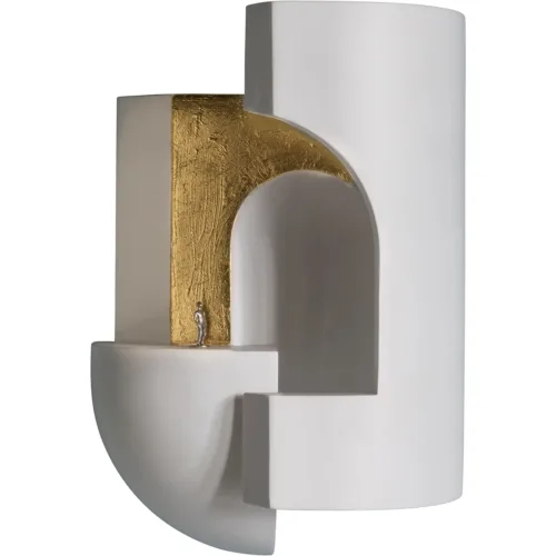 Spiritual Journey 2 Wall Lamp, White / Gold