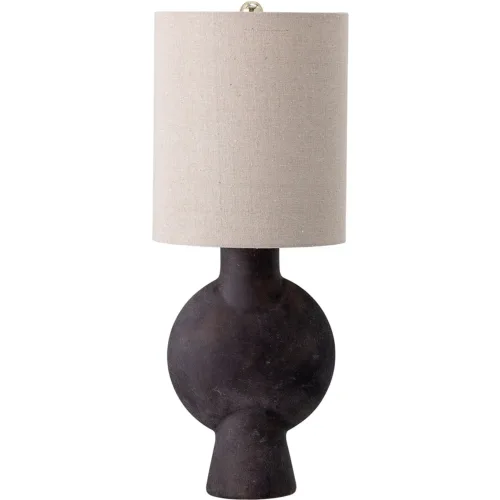 Table Lamp, Brown