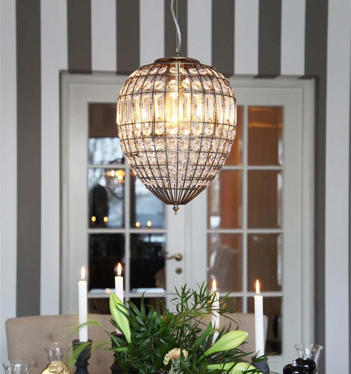 Tsjaikovski Hanger Ø30 cm, Antiek | Lights & Lamps Tsjaikovski Hanger Ø30 cm, Antiek - Afbeelding 3