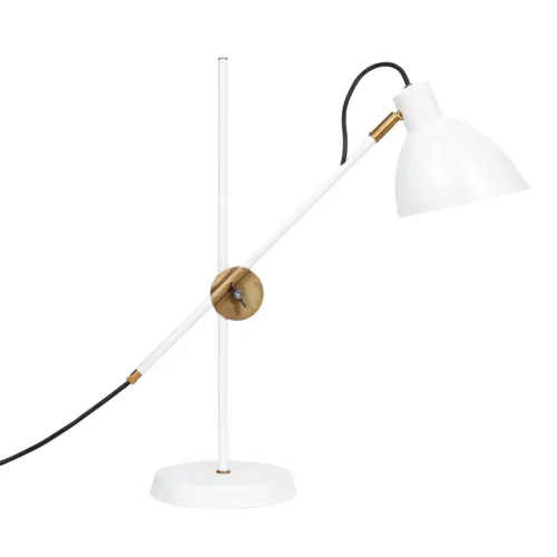 Tesla Table Lamp, White