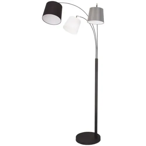 Titane Vloerlamp 3-Deks 175 cm, Zand Zwart
