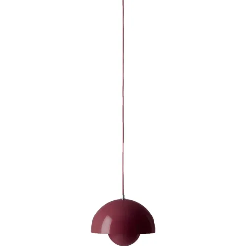 Toadstool VP1 Hanglamp, Donker Pruim