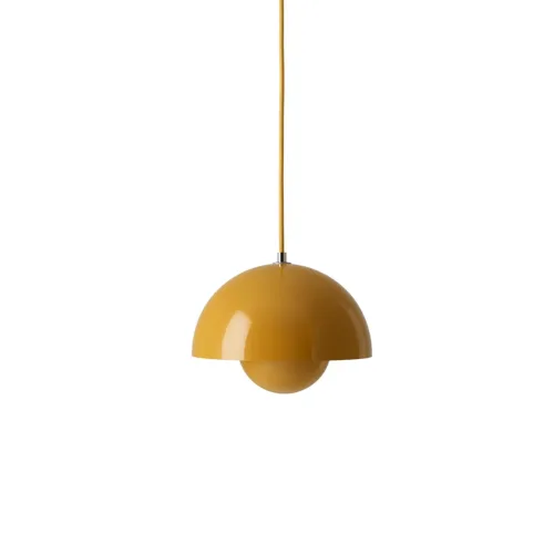Toadstool VP1 Hanglamp, Mosterd
