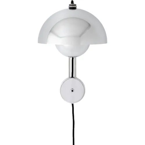 Toadstool VP8 Wandlamp, Verchroomd