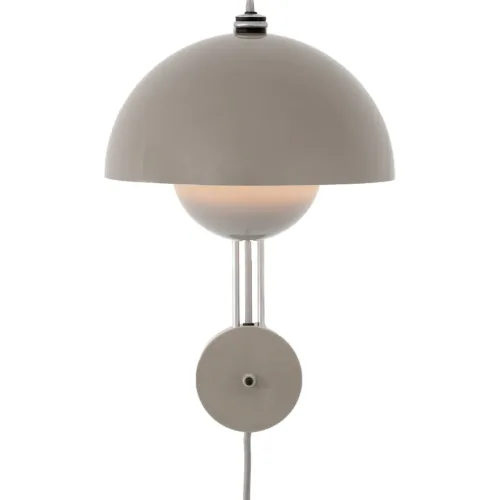 Toadstool VP8 Wandlamp, Grijs Beige