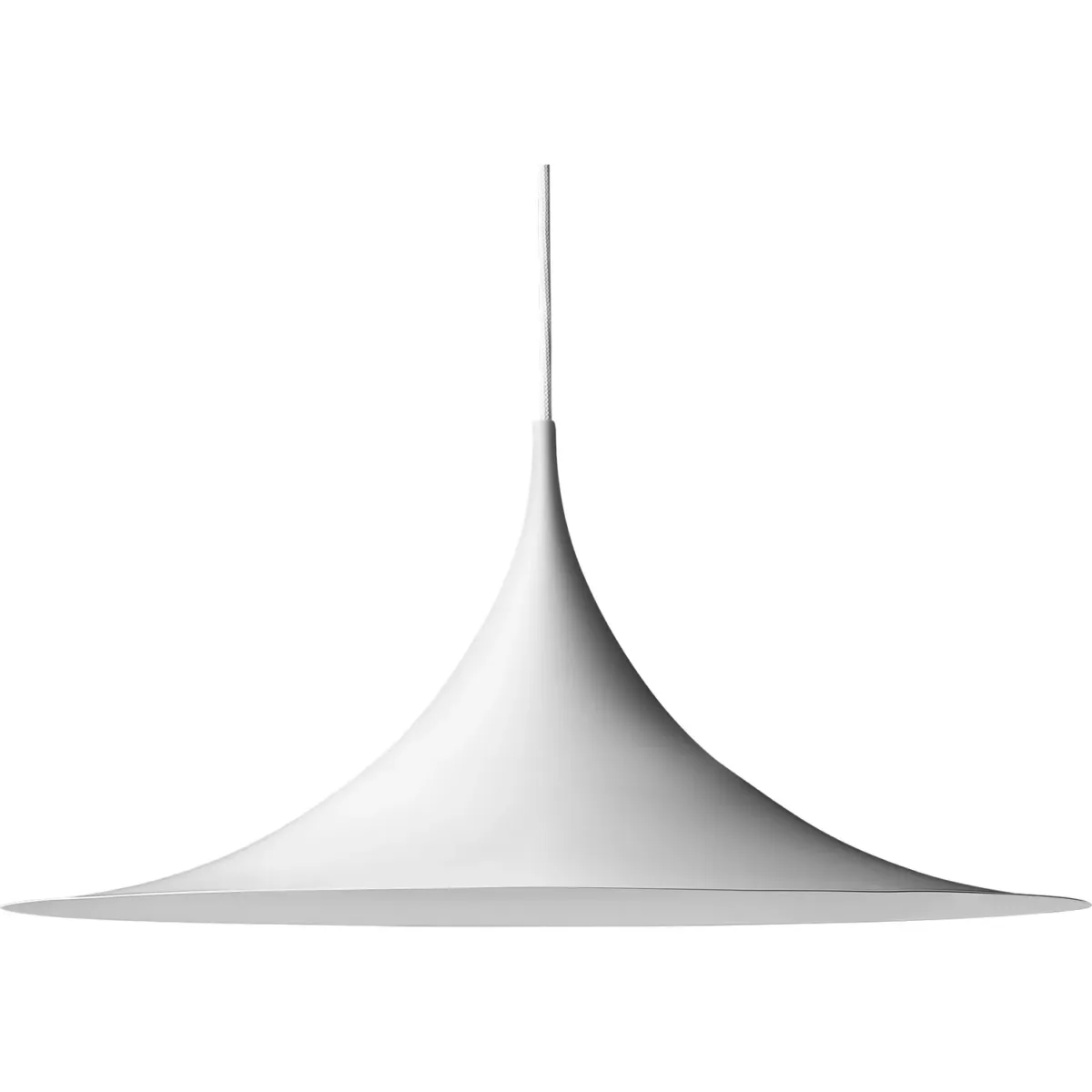 Top Hat Ø90 cm, White Semi-matte