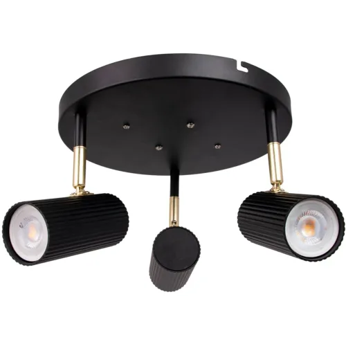 Tranzlect 3 Ceiling Fixture, Black