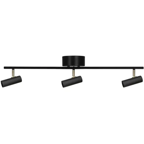 Tranzlect 3 Long Ceiling Lamp, Black