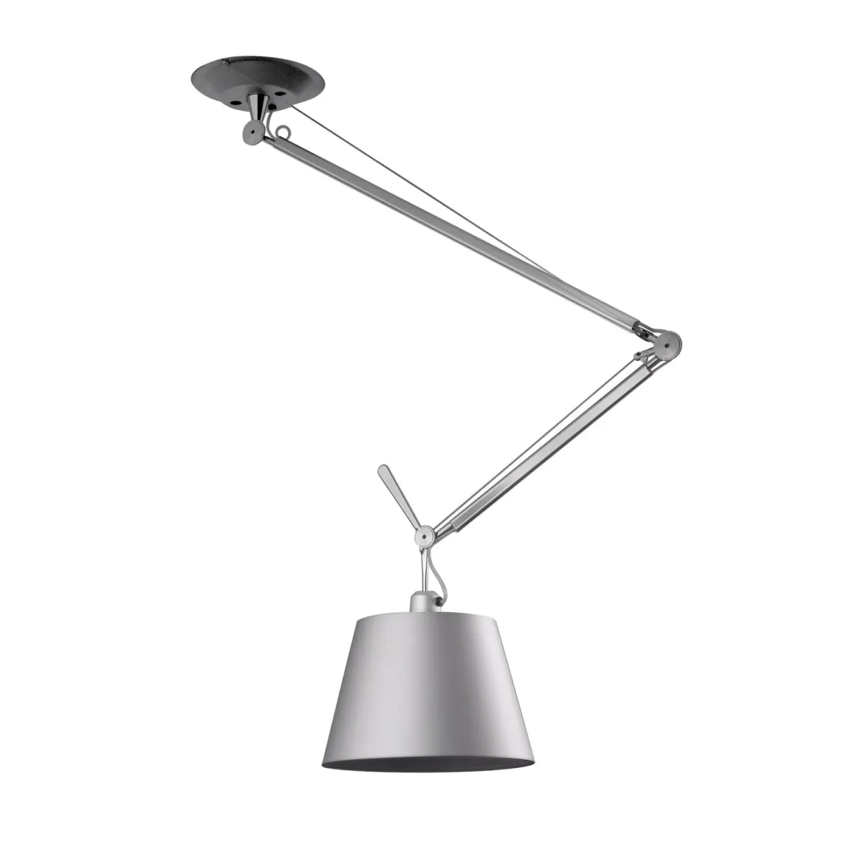 Tribullo Decentralized Ceiling Light, Aluminum
