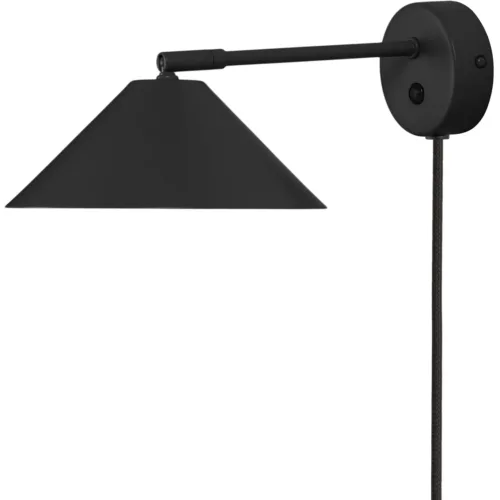 Triomphe Wandleuchte, Schwarz