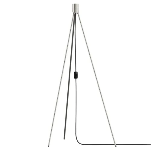 Tripod Stehlampe Stand, Gebürsteter Stahl