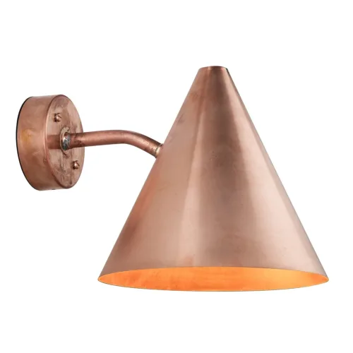 Triton Wandleuchte, RAW Kupfer