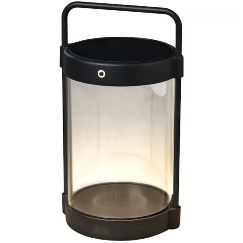 Tritone Tischlampe Tragbar, Schwarz