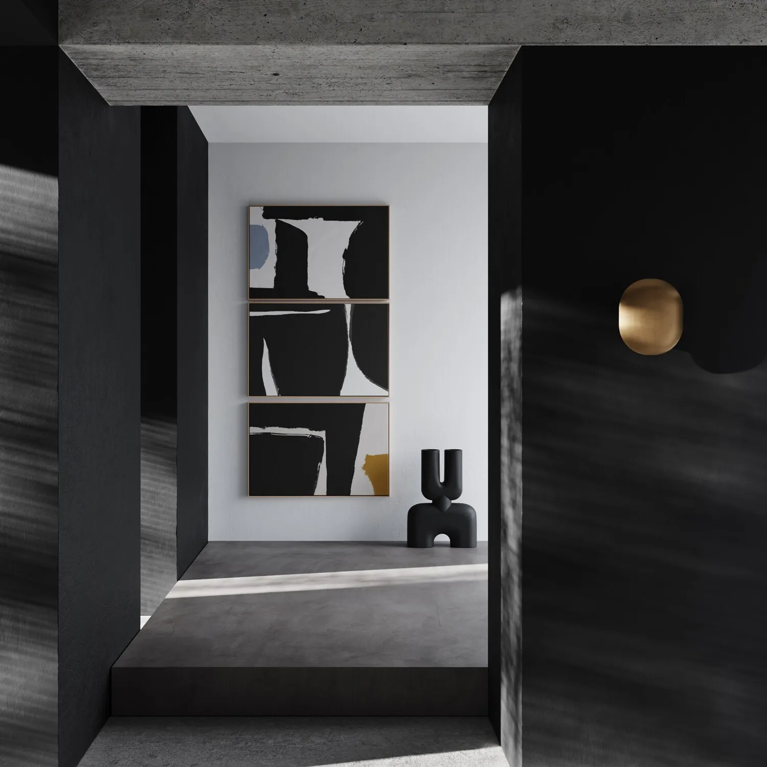 Triva Wandlamp, Messing | Lights & Lamps Triva Wandlamp, Messing - Afbeelding 2