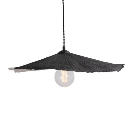 Troyes Hängelampe 60 cm, Schwarz