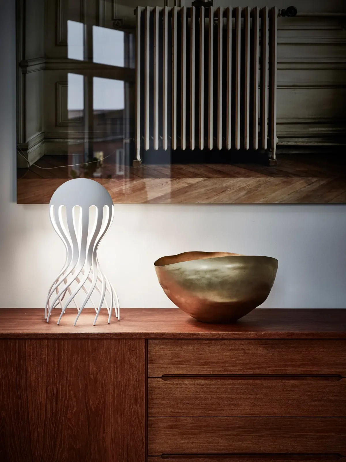 Twist Tischlampe, Weiß – Bild 2