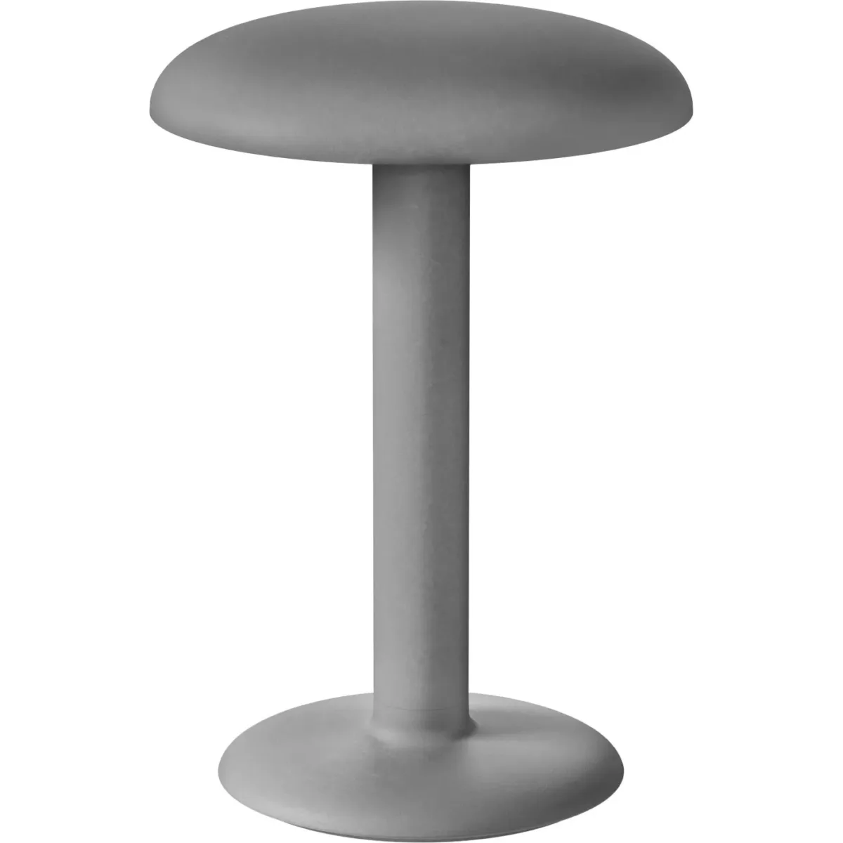 Undeco Residential Tischlampe Tragbar 3000K, RAW Aluminium