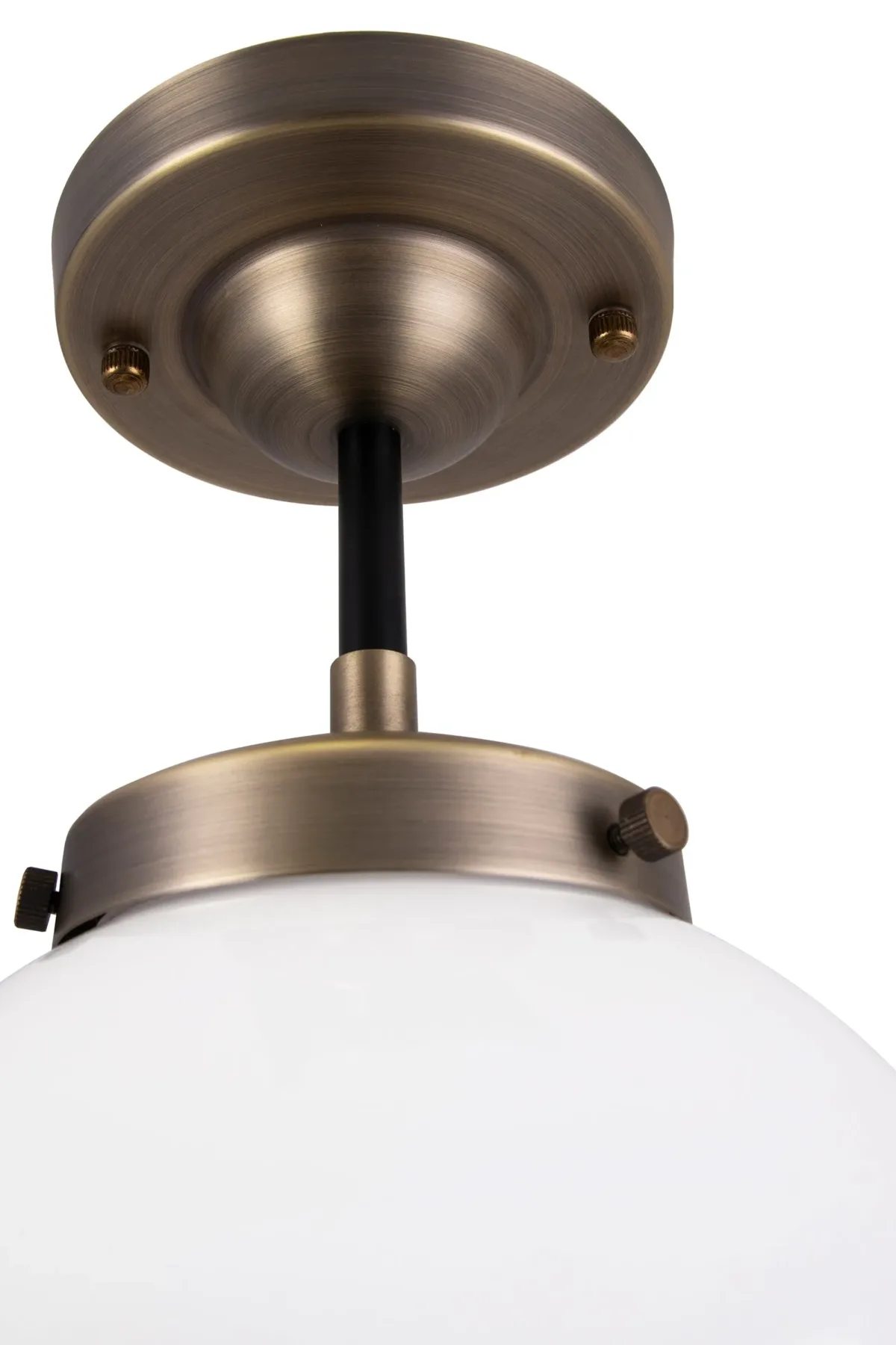 Urbanite Taklampe, Antikk Messing / Hvit - Bilde 2