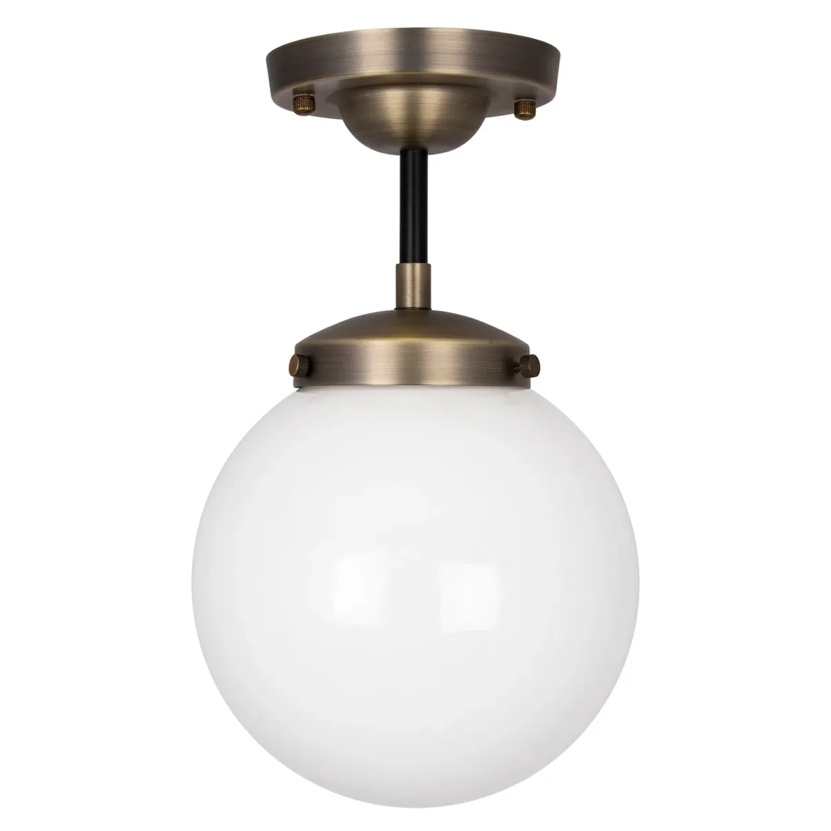 Urbanite Taklampe, Antikk Messing / Hvit