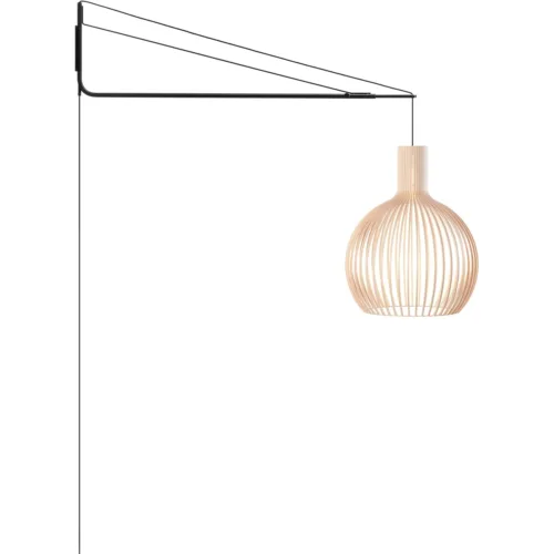 Venzi 1000 Hängelampe arm, Schwarz