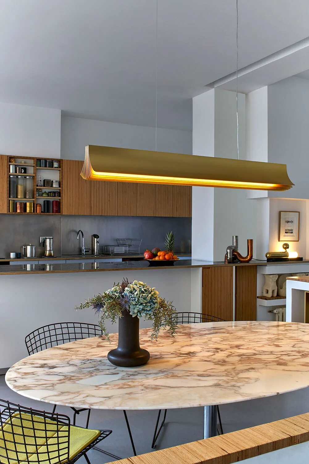 Vernicci Hanglamp 2, Zwart/Goud | Lights & Lamps Vernicci Hanglamp 2, Zwart/Goud - Afbeelding 5