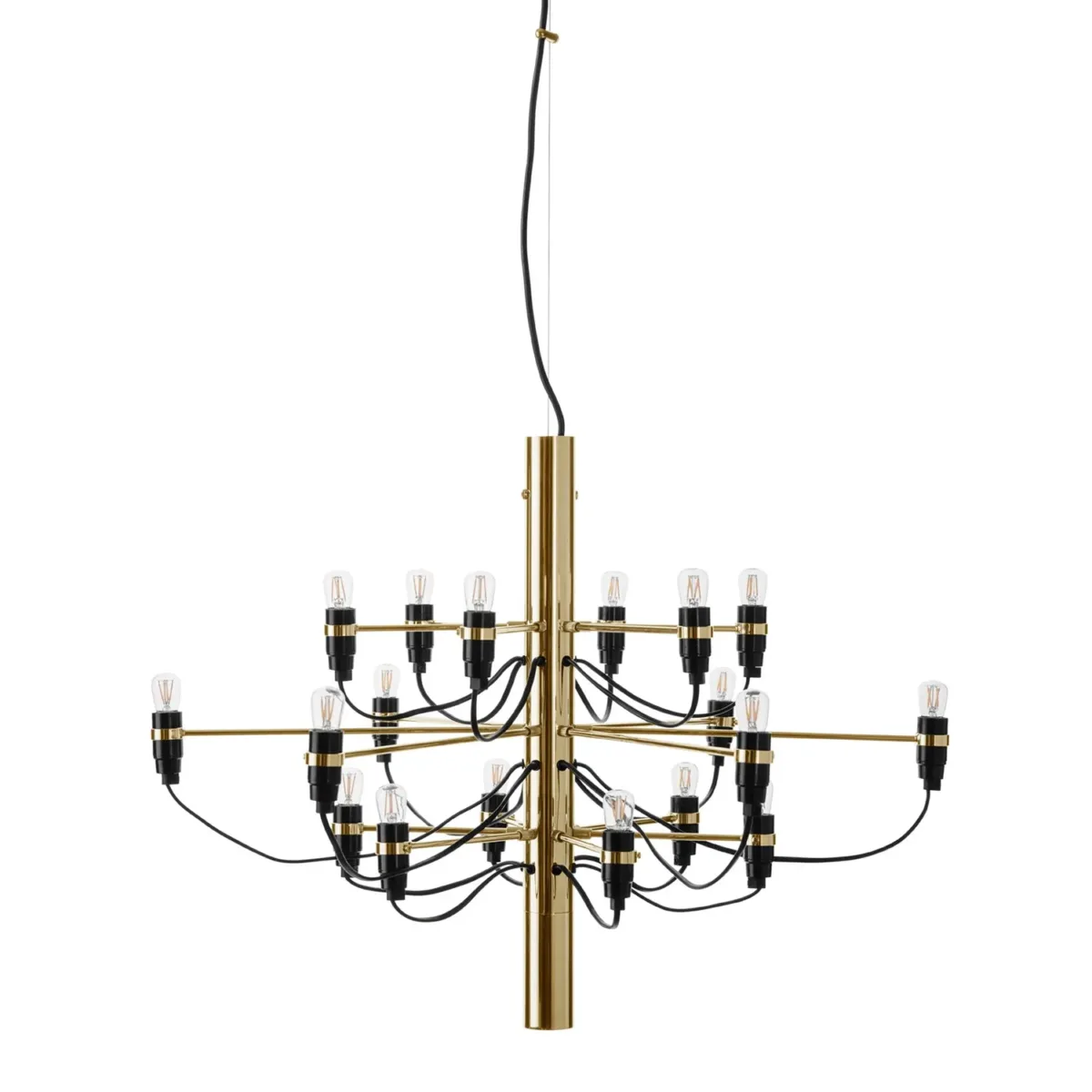 Villa/18 Sirafelli Kronleuchter, Messing – Bild 5