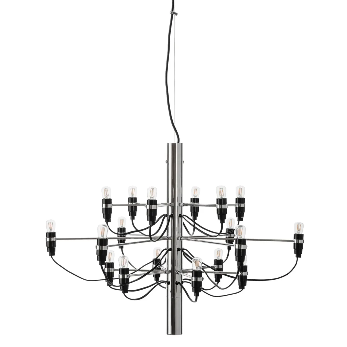 Villa/18 Sirafelli Kronleuchter, Chrom