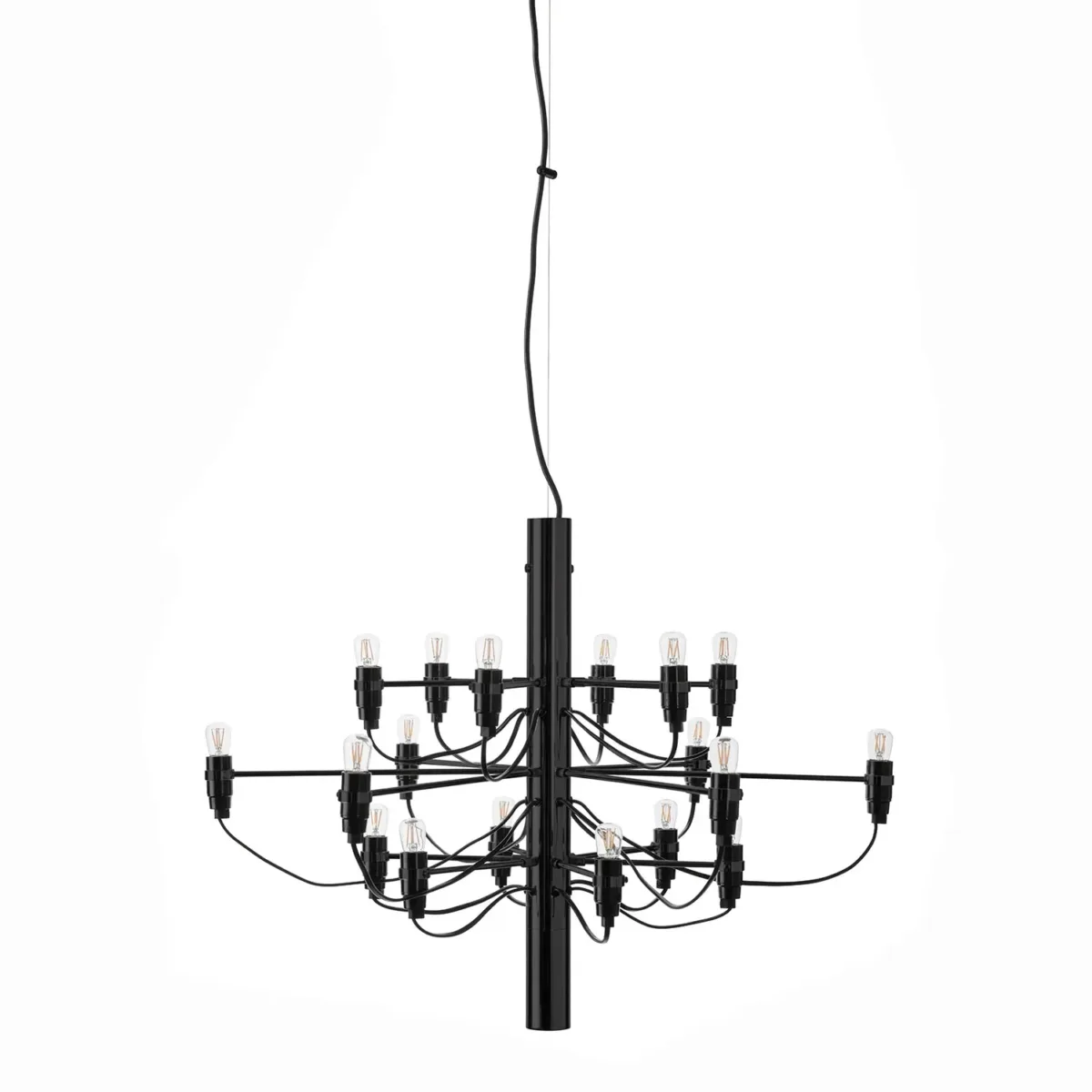 Villa/18 Sirafelli Chandelier LED, Matte Black