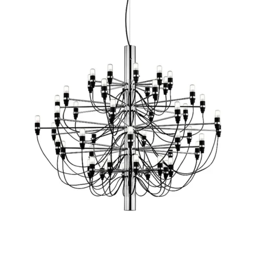 Villa/50 Sirafelli Kronleuchter, Chrom