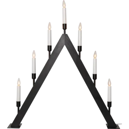 Vind Kerzenhalter 63 cm, Schwarz