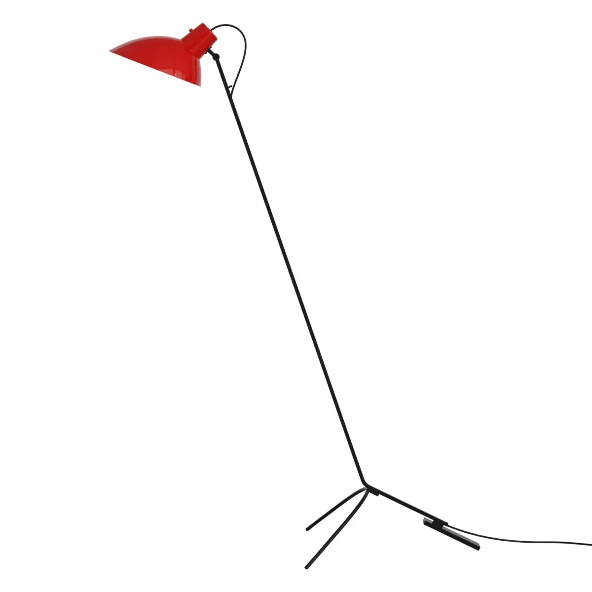Viviana Stehlampe, Schwarz / Rot