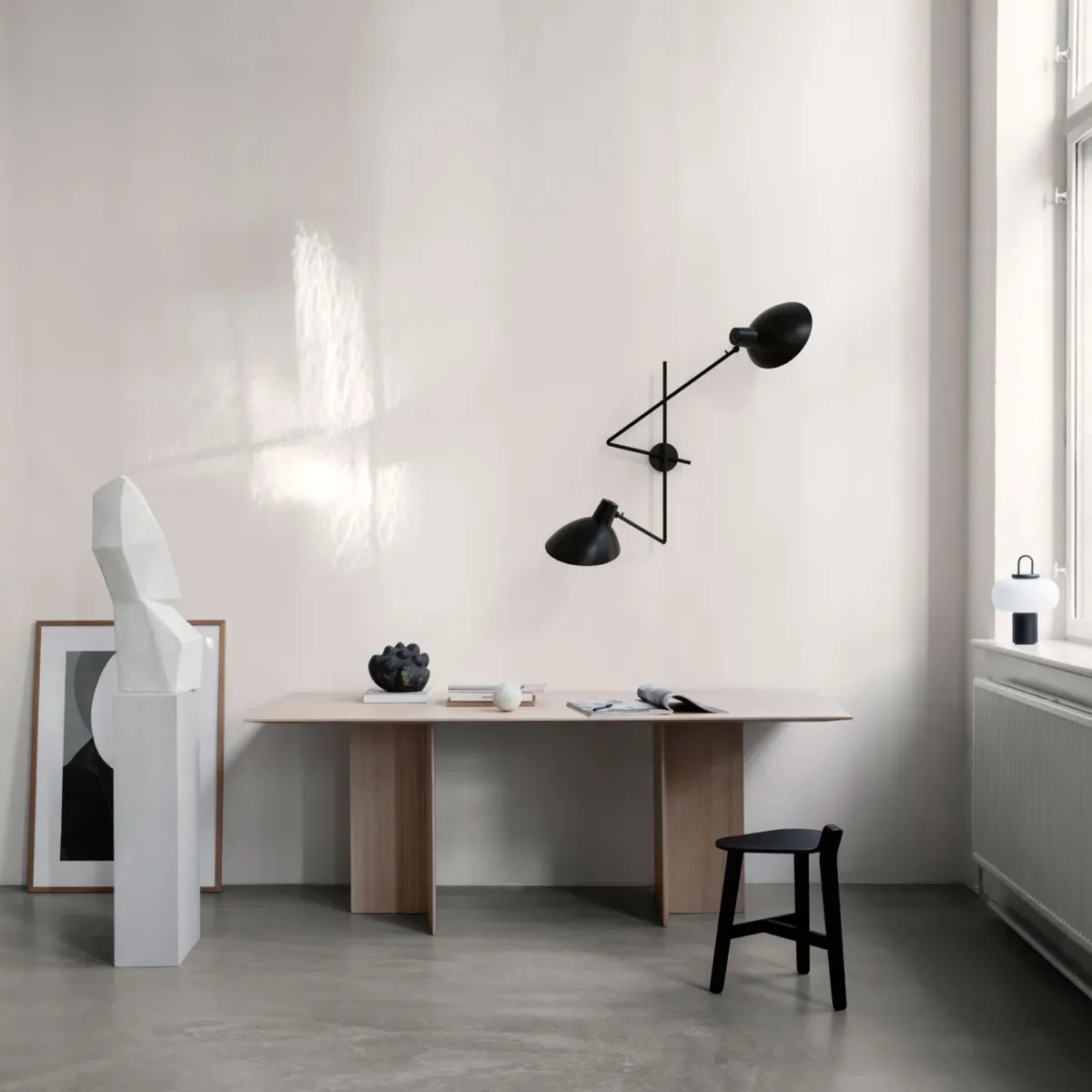 Viviana Twin Wall Lamp, Black - Image 3
