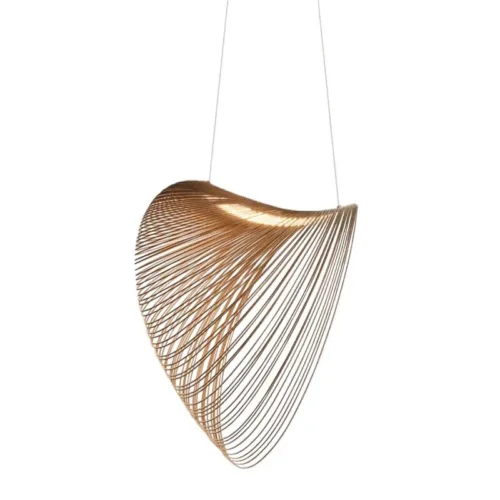 Vortex Hängelampe Phase Cut Dimmer 100 cm, Birch
