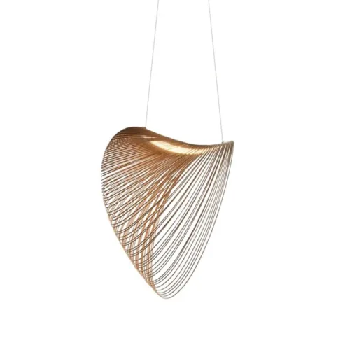 Vortex Hängelampe Phase Cut Dimmer 80 cm, Birch