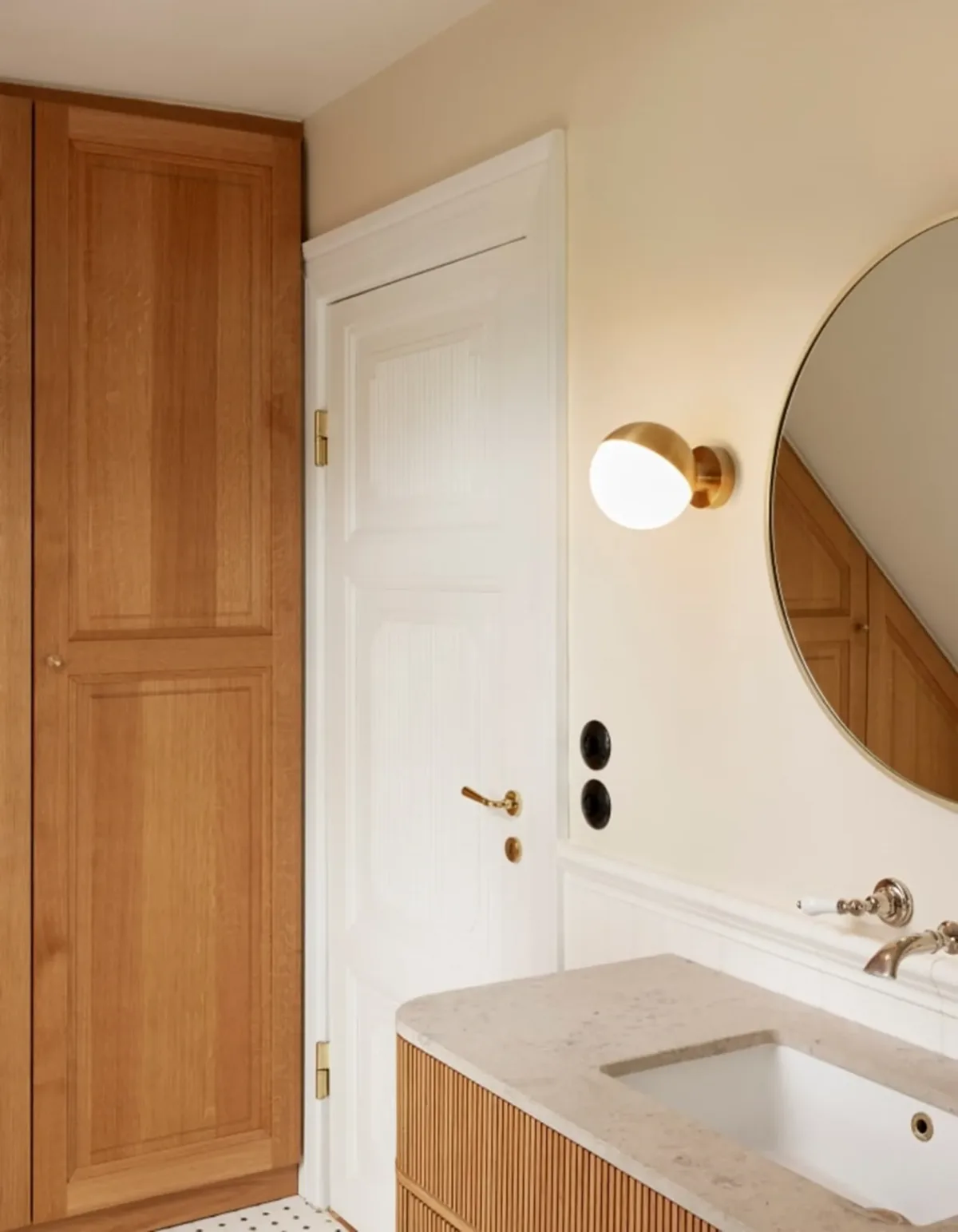 Voyaf Wall Lamp Without Cord 150 mm, Brass - Image 2