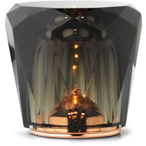 Xentora Tischlampe Tragbar, Dunkelgrau