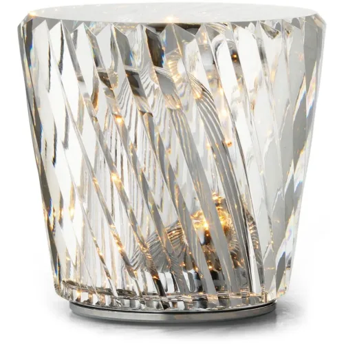 Xtrvgnza Becrux Tischlampe Tragbar, Transparent