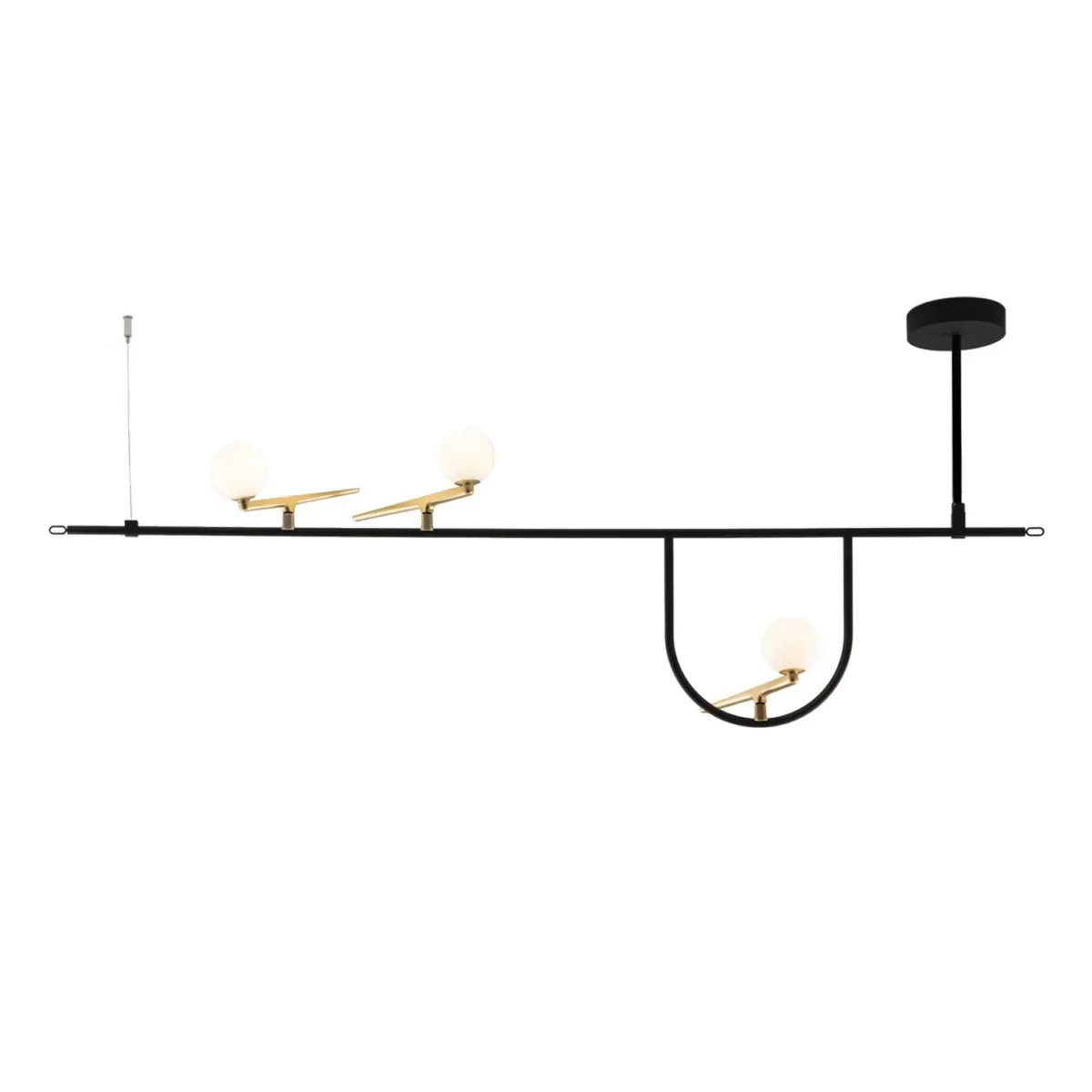 Yuzuki SC1 Pendant, Black / Brass